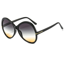 Load image into Gallery viewer, Ladies Oversized Round Cat Eye Sunglasses Ladies 2023 Retro Gradient Sunglasses Men And Women T-Shaped Big Frame Sunglasses