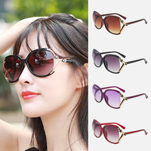 Load image into Gallery viewer, Ladies Sunglasses Big Frame Dot Paint Hollow Rose Sunglasses Trend All-Match Classic Travel Glasses UV400 Oчки Mодные