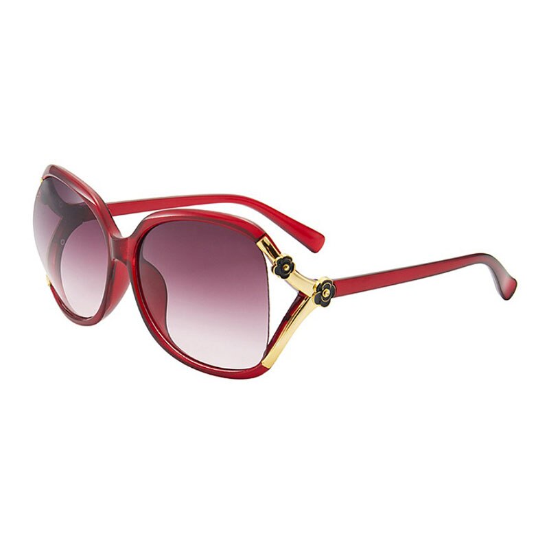 Ladies Sunglasses Big Frame Dot Paint Hollow Rose Sunglasses Trend All-Match Classic Travel Glasses UV400 Oчки Mодные