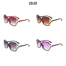 Load image into Gallery viewer, Ladies Sunglasses Big Frame Dot Paint Hollow Rose Sunglasses Trend All-Match Classic Travel Glasses UV400 Oчки Mодные