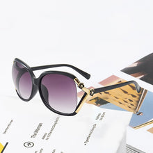 Load image into Gallery viewer, Ladies Sunglasses Big Frame Dot Paint Hollow Rose Sunglasses Trend All-Match Classic Travel Glasses UV400 Oчки Mодные