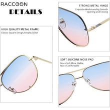 Carica l'immagine nel visualizzatore di Gallery, Occhiali da sole da donna alla moda classici in metallo per l'aviazione da guida in lega da donna UV400 occhiali da sole da uomo con lenti sfumate tonalità pilota 