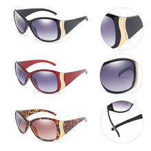 Load image into Gallery viewer, Ladies Wide-Edge Point Diamond Sunglasses Outdoor Leisure Vacation Sun-Shading Glasses Uv400 Oculos Sol Feminino