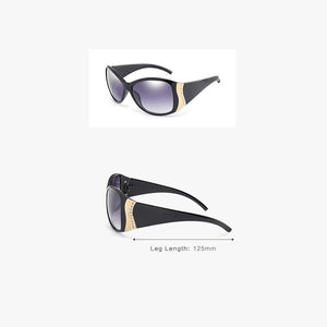 Ladies Wide-Edge Point Diamond Sunglasses Outdoor Leisure Vacation Sun-Shading Glasses Uv400 Oculos Sol Feminino