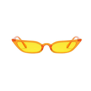Ladies retro cat eye sunglasses retro small frame UV400 glasses small frame cat eye ladies sunglasses glasses очки X*