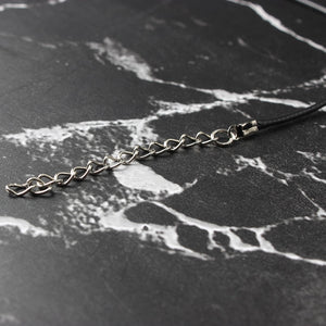 Hexagonal Column Necklaces Natural Crystal Pendants Stone Pendant Leather Chains Necklace For Women Fashion Jewelry