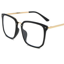 Load image into Gallery viewer, Large Female Glasses Clear Lens Oversized White Eyeglasses Frame Women Optical Spectacl Simple Square Glasses Decorative