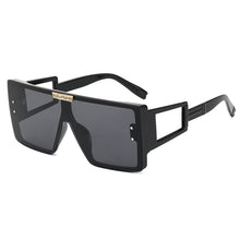 Load image into Gallery viewer, Large Frame Flat Top Sunglasses Ladies Well-Known Designer Sunglasses Retro Square Glasses 2023 Men&#39;s Glasses Hot