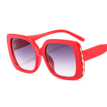 Load image into Gallery viewer, Large Frame Red and Green Color Men&#39;s and Women&#39;s Sunglasses Personality Versatile Trend Sunglasses