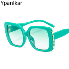 Load image into Gallery viewer, Large Frame Red and Green Color Men&#39;s and Women&#39;s Sunglasses Personality Versatile Trend Sunglasses
