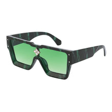Load image into Gallery viewer, Large Frame Square Sun Glasses Men&#39;s Personality Women&#39;s Sunglasses Vintage Eye Wear UV Protect