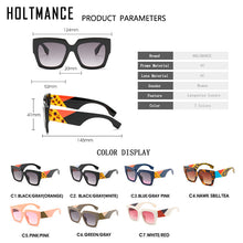 Load image into Gallery viewer, Largesize Square Sunglasses Women Big Frame Decoration  Stylish Brand Designer Gradient 2023 Sun Glasses UV400
