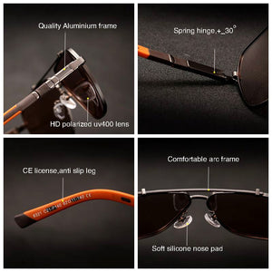 Latest Men HD Polarized Sunglasses Big size Male Driving Cool Sun Glasses Man Eyewear UV400 Brand Oculos De Sol