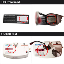 Load image into Gallery viewer, Latest Quality Spring hinges Polarized Men sunglasses fashion brand  Women Sun glasses UV400 For Male oculos