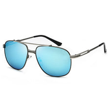 Load image into Gallery viewer, Laura Fairy British Style Men Pilot Sunglasses Twin-Beams Polarized Sunglasses Mens Sun Glasses Eyewear 120854