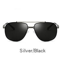 Load image into Gallery viewer, Laura Fairy British Style Men Pilot Sunglasses Twin-Beams Polarized Sunglasses Mens Sun Glasses Eyewear 120854