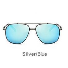 Load image into Gallery viewer, Laura Fairy British Style Men Pilot Sunglasses Twin-Beams Polarized Sunglasses Mens Sun Glasses Eyewear 120854