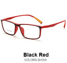 Load image into Gallery viewer, Laura Fairy Classic Brand Women Men Eyeglasses Colorful Lens Eye Glasses TR90 Patchwork Optical Frame