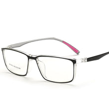 Load image into Gallery viewer, Laura Fairy Classic Brand Women Men Eyeglasses Colorful Lens Eye Glasses TR90 Patchwork Optical Frame