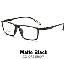 Load image into Gallery viewer, Laura Fairy Classic Brand Women Men Eyeglasses Colorful Lens Eye Glasses TR90 Patchwork Optical Frame
