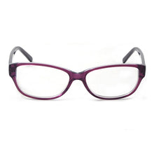 Carica l&#39;immagine nel visualizzatore di Gallery, Laura Fairy Montature per occhiali Viola Nero Colore Acetato Montature per occhiali ottici Uomo Donna LF079