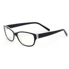 Carica l&#39;immagine nel visualizzatore di Gallery, Laura Fairy Montature per occhiali Viola Nero Colore Acetato Montature per occhiali ottici Uomo Donna LF079