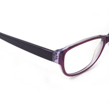 Carica l&#39;immagine nel visualizzatore di Gallery, Laura Fairy Montature per occhiali Viola Nero Colore Acetato Montature per occhiali ottici Uomo Donna LF079