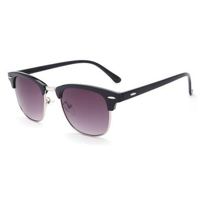 Laura Fairy Men Outdoor Club Sunglasses Metal Frame Plastic Wrap UV400 Cool Sun Glasses Masculino
