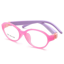 Load image into Gallery viewer, Laura Fairy Design Children Retro Prescription Eyewear Colorful Color Block Kids Optical Glasses oculos grau 2023