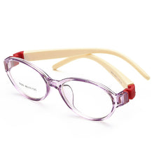 Load image into Gallery viewer, Laura Fairy Design Children Retro Prescription Eyewear Colorful Color Block Kids Optical Glasses oculos grau 2023