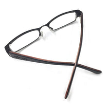 Carica l'immagine nel visualizzatore di Gallery, Laura Fairy Stainless Steel Eyeglasses Women Flower Carved Flexible Hinge Elegant Optical Glasses for Sight