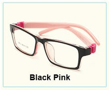 Load image into Gallery viewer, Laura Fairy Functional Brand Children Spectacles Frame Glasses Removable Hinge Arm Color Block Glasses Transparent oculos grau