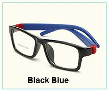 Load image into Gallery viewer, Laura Fairy Functional Brand Children Spectacles Frame Glasses Removable Hinge Arm Color Block Glasses Transparent oculos grau