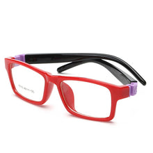 Load image into Gallery viewer, Laura Fairy Functional Brand Children Spectacles Frame Glasses Removable Hinge Arm Color Block Glasses Transparent oculos grau