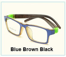 Load image into Gallery viewer, Laura Fairy Functional Brand Children Spectacles Frame Glasses Removable Hinge Arm Color Block Glasses Transparent oculos grau