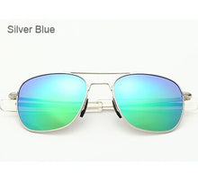 Load image into Gallery viewer, LauraFairy Men Classic Design Pilot Sunglasses Twin-Beams Coating Mirrored Sunglasses Mens Glasses Eyewear A285