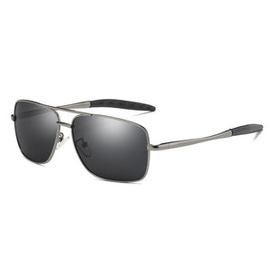 LauraFairy Men's Polarized Pilot Sunglasses Mirrored Sunglass Men Night Vision Glasses for Driving oculos de sol masculino 0925