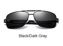 LauraFairy Men's Polarized Pilot Sunglasses Mirrored Sunglass Men Night Vision Glasses for Driving oculos de sol masculino 0925