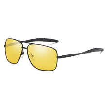 Load image into Gallery viewer, LauraFairy Men&#39;s Polarized Pilot Sunglasses Mirrored Sunglass Men Night Vision Glasses for Driving oculos de sol masculino 0925