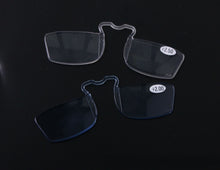 Load image into Gallery viewer, Leesbril Lentes De Lectura [!two Pairs!] Clip Presbyopic Glasses Easy Small Reading Mini Nose And Glasses+1 +1.5 +2 +2.5 +3
