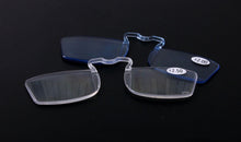 Load image into Gallery viewer, Leesbril Lentes De Lectura [!two Pairs!] Clip Presbyopic Glasses Easy Small Reading Mini Nose And Glasses+1 +1.5 +2 +2.5 +3