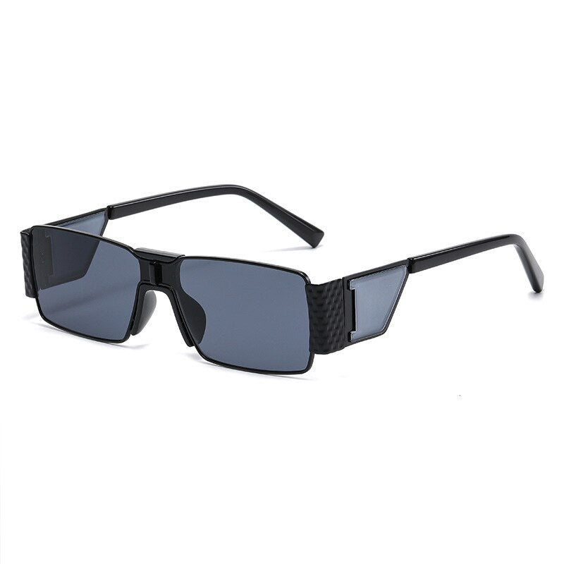 Leg Special Design Men Sunglasses 2023 Vintage Male Square Sun Glasses Women  Shades Eyewear Gafas De Sol