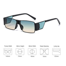 Load image into Gallery viewer, Leg Special Design Men Sunglasses 2023 Vintage Male Square Sun Glasses Women  Shades Eyewear Gafas De Sol