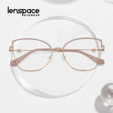 Load image into Gallery viewer, Lenspace Glasses Men 2 In 1 Magnetic Glasses Optical Prescription Eyewear metal Frames Eyeglasses