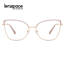 Load image into Gallery viewer, Lenspace Glasses Men 2 In 1 Magnetic Glasses Optical Prescription Eyewear metal Frames Eyeglasses