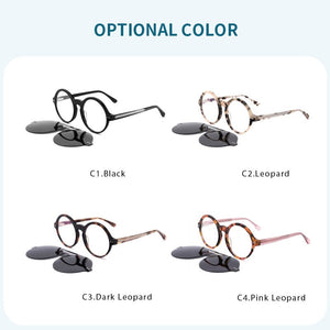 Lenspace Polarized Square Sunglasses Women Magnetic Clip On  Glasses Prescription Glasses Eyeglass Frame for Men Glasess