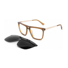Load image into Gallery viewer, Lenspace Polarized Square Sunglasses Women Magnetic Clip On  Glasses Prescription Glasses Eyeglass Frame for Men Glasess