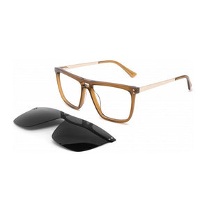 Lenspace Polarized Square Sunglasses Women Magnetic Clip On  Glasses Prescription Glasses Eyeglass Frame for Men Glasess