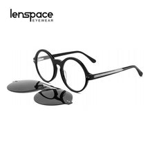 Load image into Gallery viewer, Lenspace Polarized Square Sunglasses Women Magnetic Clip On  Glasses Prescription Glasses Eyeglass Frame for Men Glasess
