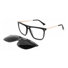 Load image into Gallery viewer, Lenspace Polarized Square Sunglasses Women Magnetic Clip On  Glasses Prescription Glasses Eyeglass Frame for Men Glasess